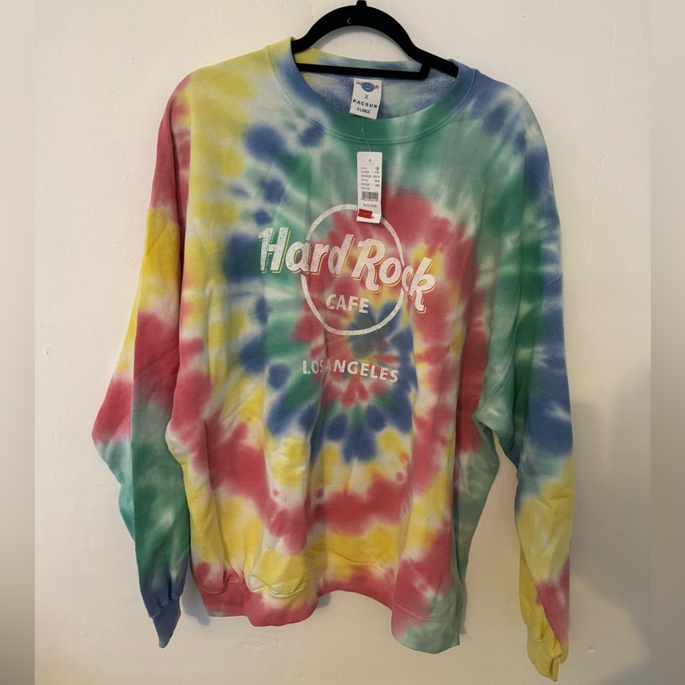 Hard Rock Cafe crew neck